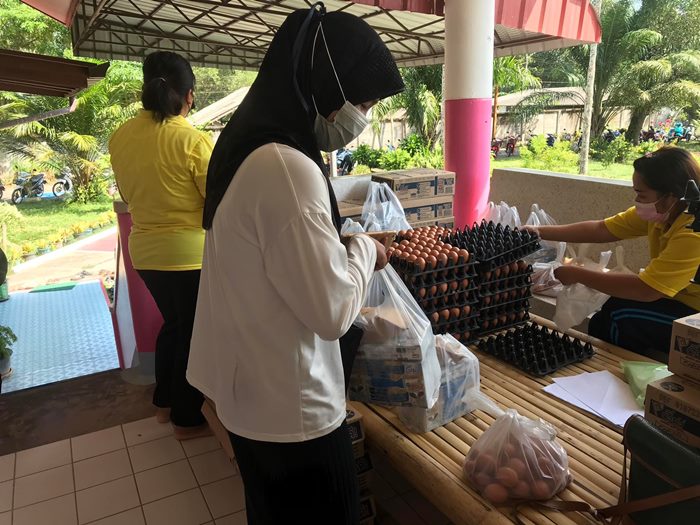 โครงการส่งเสริมโภชนาการและสุขภาพอนามัยแม่และเด็กของสมเด็จพระกนิษฐาธิราชเจ้า กรมสมเด็จพระเทพรัตนราชสุดาฯ สยามบรมราชกุมารี ตำบลบางขุนทอง อำเภอตากใบ จังหวัดนราธิวาส วันที่ 15 สิงหาคม 2565