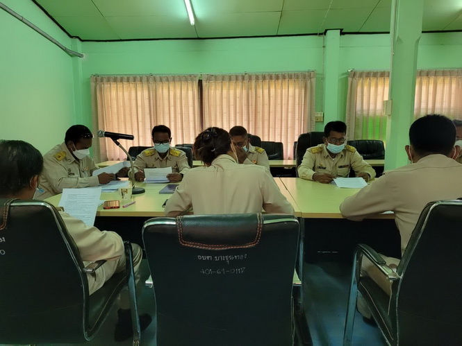 ประชุมสภาองค์การบริหารส่วนตำบลบางขุนทอง สมัยสามัญ สมัยที่ 1 ครั้งที่ 1